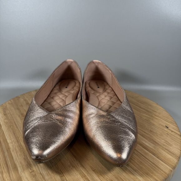 Birdies Rose Gold flats - Picture 2 of 7